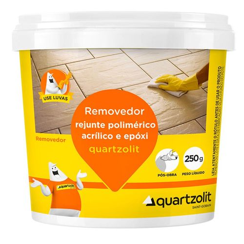 Removedor de Rejunte Polimérico Quartzolit Acrílico e Epóxi