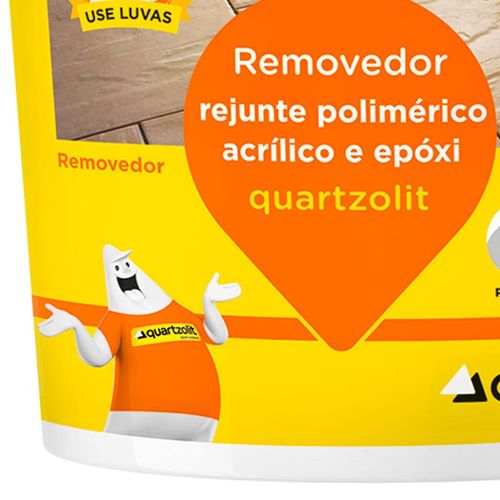 Removedor de Rejunte Polimérico Quartzolit Acrílico e Epóxi