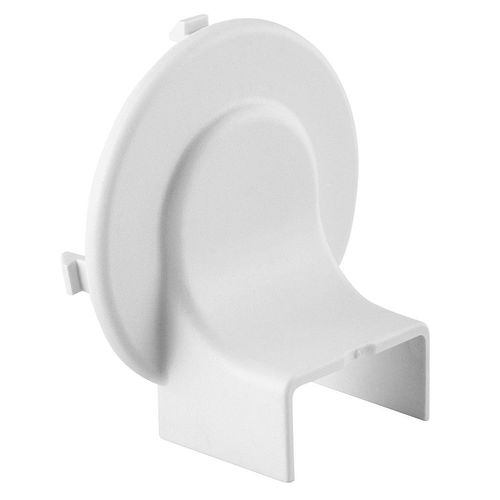 Conector de Saída Tramontina para Canaleta Condulete PVC Branco 20x10mm
