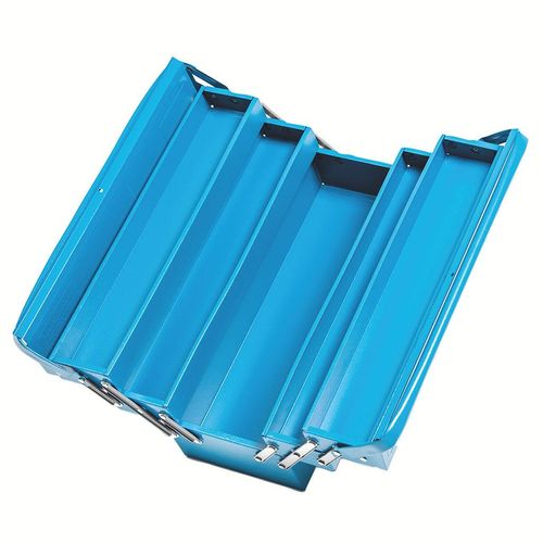Caixa para Ferramentas de Metal Tramontina com 5 Gavetas Azul