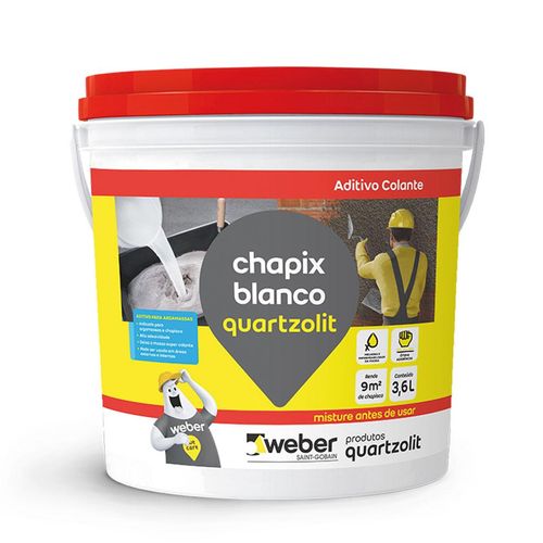 Chapix Quartzolit Branco 3,6 Litros