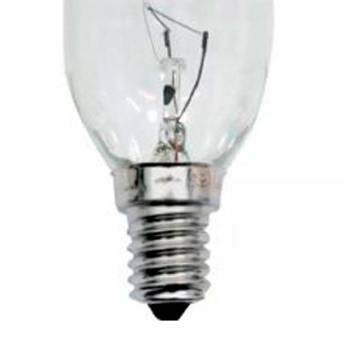 Lâmpada Vela Incandescente Taschibra Lisa Luz Amarela 40W