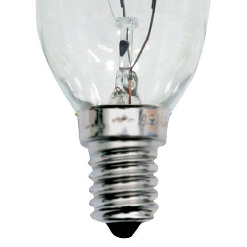 Lâmpada Vela Incandescente Taschibra Lisa Luz Amarela 40W