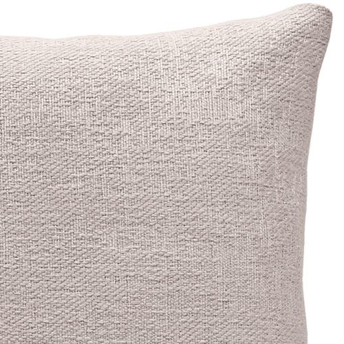 Almofada com Zíper Hedrons Bouclé Areia 45x45cm