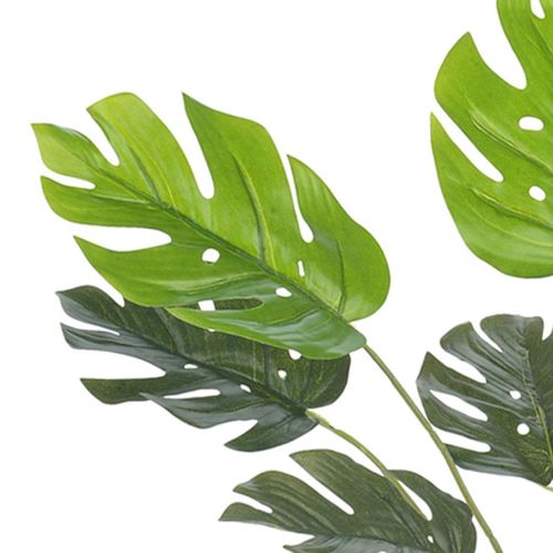 Folhagem Costela de Adão  Flor Arte Forração Real Toque Verde 43cm