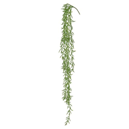Folhagem Grass Flor Arte Pendurar com Print Verde 83cm