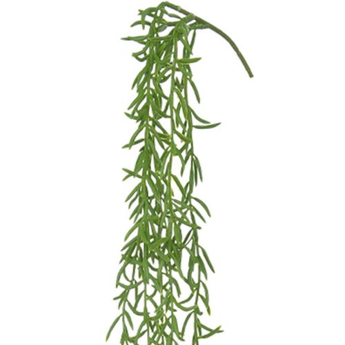 Folhagem Grass Flor Arte Pendurar com Print Verde 83cm