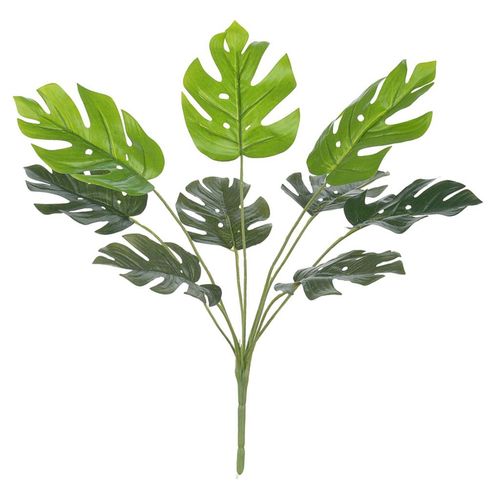 Folhagem Costela de Adão  Flor Arte Forração Real Toque Verde 43cm