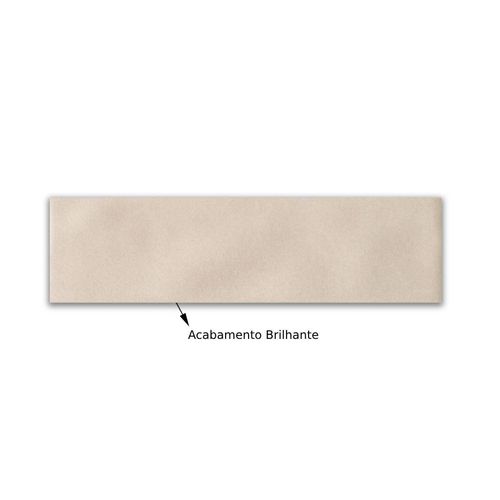 Revestimento Brilhante Eliane Prisma Marfim  "A" 7x25