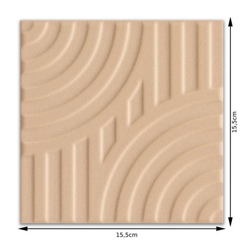 Revestimento Matte Eliane Poente Arco Argila "A" 15,5x15,5