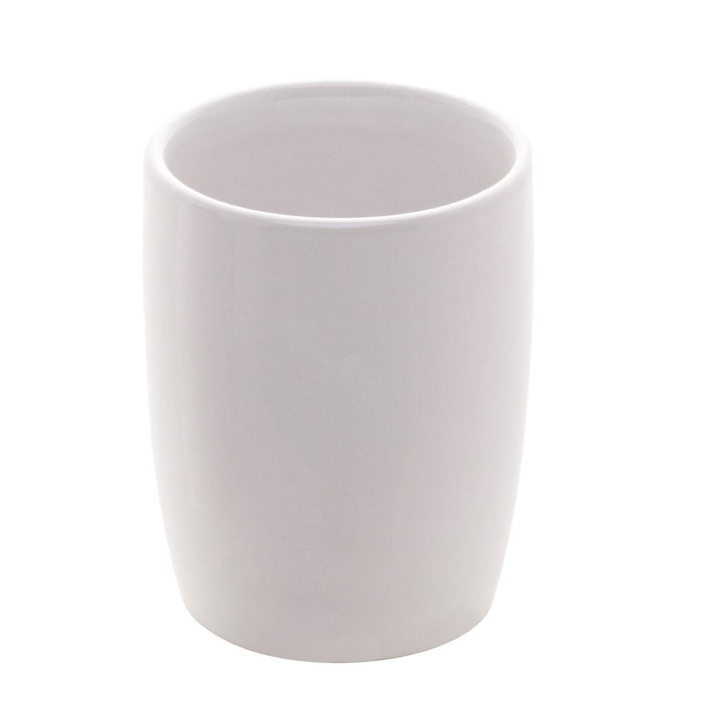 Encontraproduto.com.br - Conjunto 3 Peças para Banheiro de Cerâmica Londres Branco e Preto - Lyor