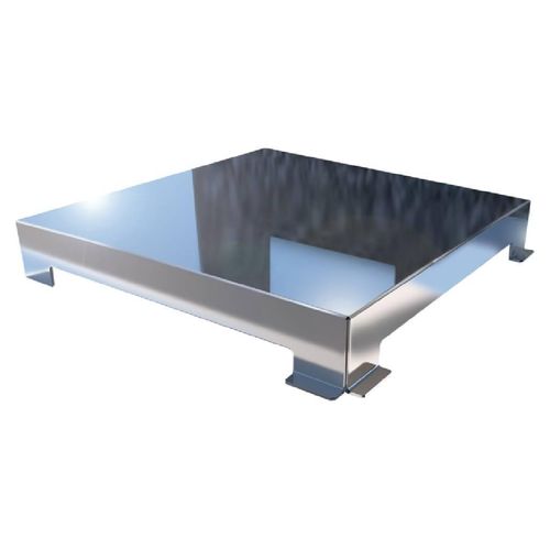 Ralo Linear 15x15cm Tampa Inox Polido 4242 Linear