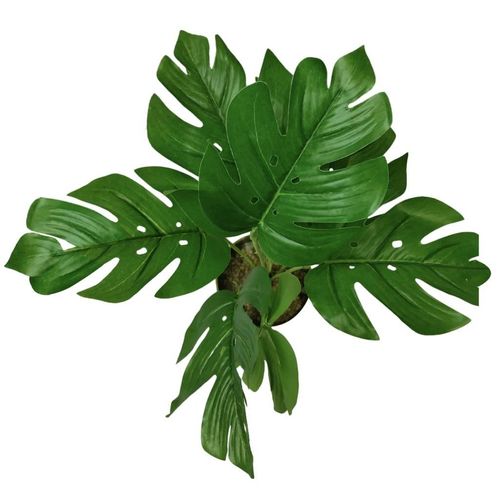 Planta Artificial NDI Verde e Amarelo 30cm