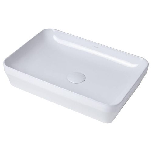 Cuba de Apoio Acqua Catena Retangular sem Mesa Branco 50x35x11cm