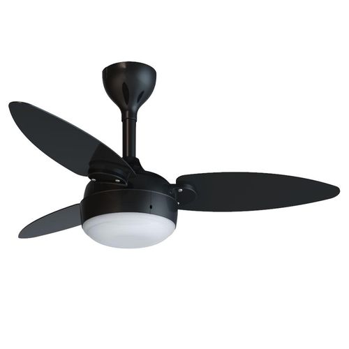Ventilador Teto Ventisol Inverter Elluz Bivolt Preto 2XE27
