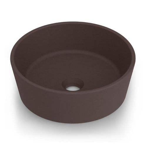 Cuba de Apoio Roca Optica Curva Redonda Café 35cm