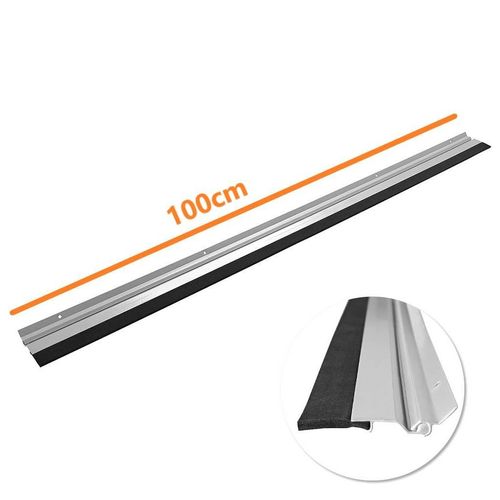 Friso de Vedação Alumínio Reall Cinza 100cm