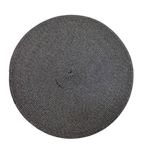 Jogo Americano NDI Redondo Cinza 38cm