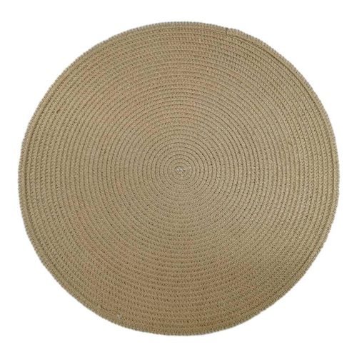 Jogo Americano NDI Redondo Bege 38cm