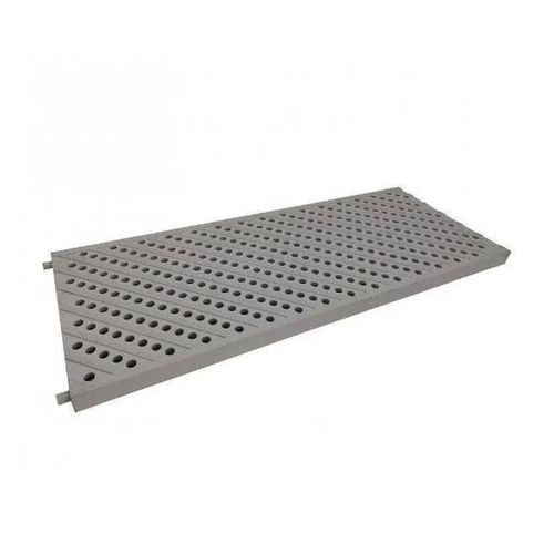 Grelha para Calha de Piso Piscina Pedestre Tigre Cinza 50cm DN 200