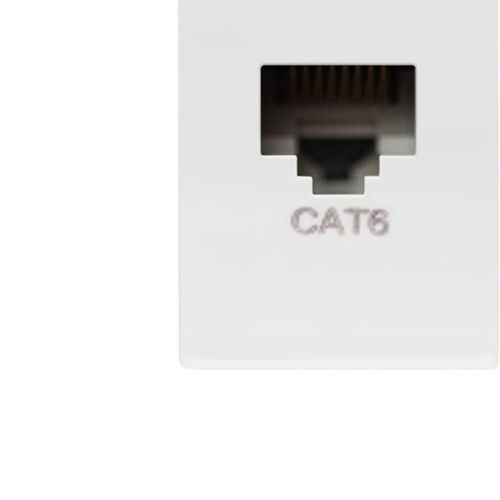 Módulo Tomada RJ45 Cat6 Soprano Iris Branco