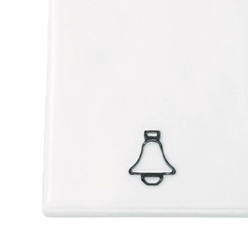 Módulo Pulsador Campainha Soprano Iris Branco 10A