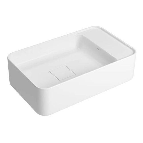 Cuba de Apoio Deca Retangular com Deck Branco 50cm