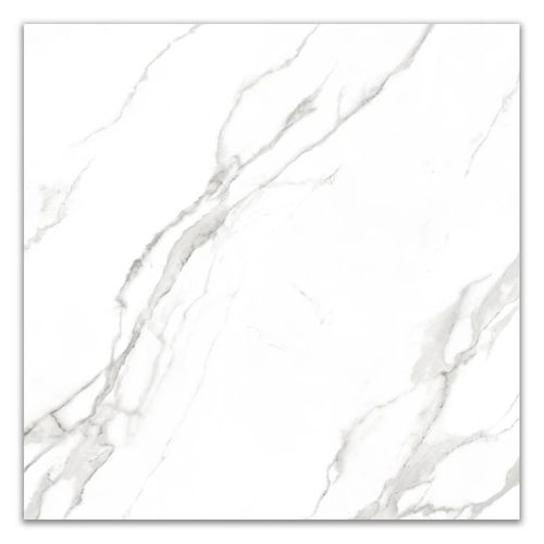 Cerâmica Polida Megalume Calacata Light Retificado "A" 85x85cm
