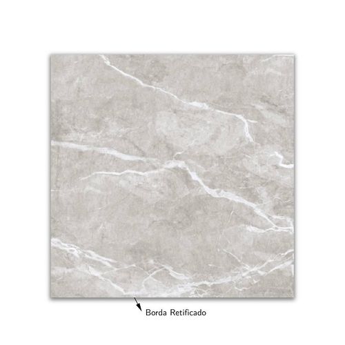 Cerâmica Polida Megalume Alicante Crema Retificado "A" 85x85cm