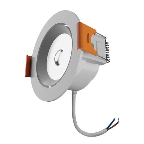 Spot de Embutir Easy Led 3w Decor Redondo Branco Luz Branca 220LM Bivolt EL086036BC Llumm Bronzearte