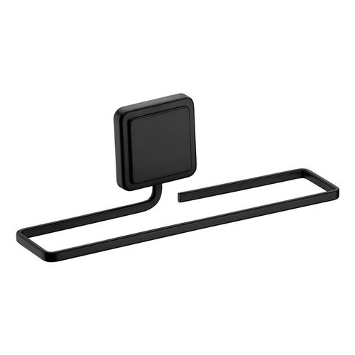Toalheiro Future com Adesivo Preto Fosco 25cm