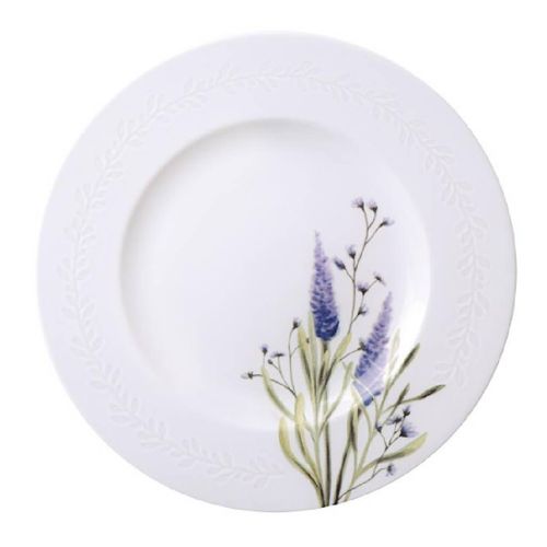 Prato Raso 28cm Lilla em Porcelana Decorada 96580105 Tramontina