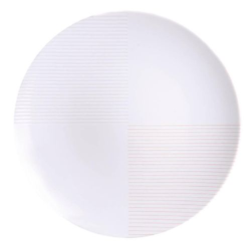 Prato Raso 28cm Grid em Porcelana Decorada 96580055 Tramontina