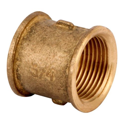 Luva Latão 1/2" Amarela 1952 Furkin