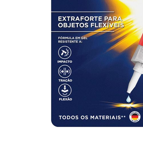 Super Loctite Bonder Flexível 2g