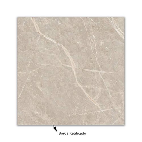 Porcelanato Polido Ceusa Gris Sgr "A" 100x100cm Retificado