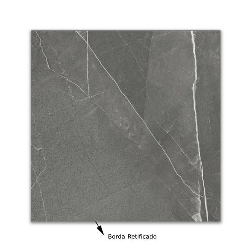 Porcelanato Hard Ceusa Dark Stone Dgr "A" 100x100cm Retificado