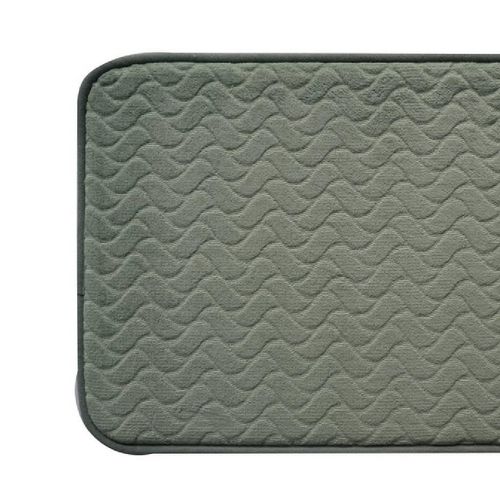Tapete de Banheiro 40x60cm Orlando Unico/Verde Selva 05002349UNIVDS Niazitex