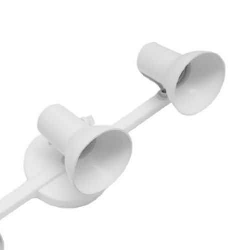 Spot Trilho Termoplástico 3xE27 Caneca Longa Branco TR209/3-BR Neo Iluminação