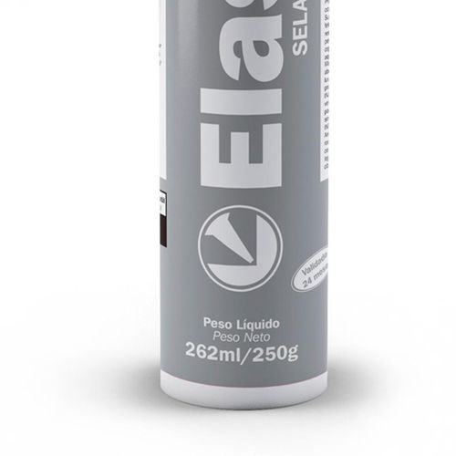 Borracha Termoplástica Elastil Veda Calha Branco 300ml
