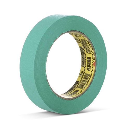 Fita Crepe Automotiva Adere Verde Alta Performance 24mmx50m