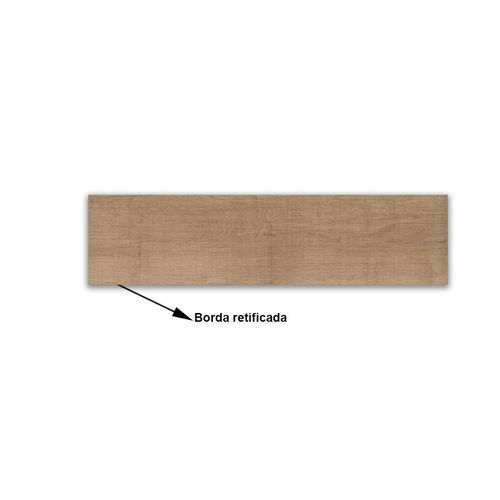 Cerâmica Acetinada Megalume Aquila Carvalho Retificado "A" 22x90cm