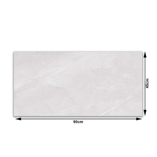 Cerâmica Acetinada Megalume Allure Gris Retificado "A" 45x90cm