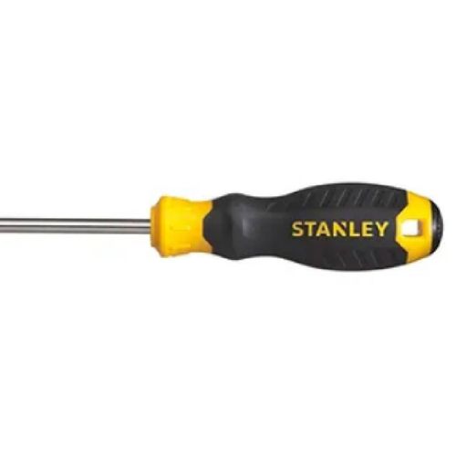 Chave de Fenda Plana Stanley 1/4x6" Cabo Emborrachado