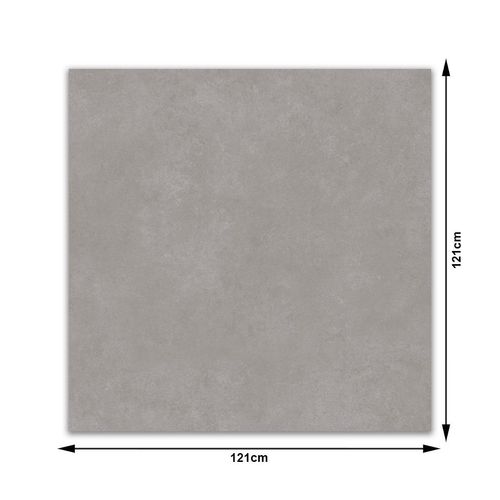 Porcelanato Acetinado Helena Loft Chumbo "A" 121x121cm Retificado