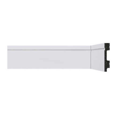 Rodapé Poliestireno Bellitas Branco 1,1x6x220cm