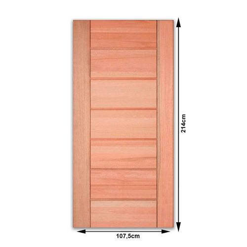 Kit Porta Pivotante de Eucalipto Reck 107,5x214x14cm