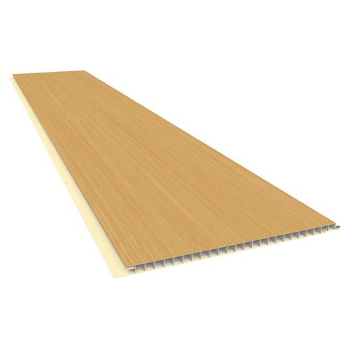 Revestimento Revid Plasbil Perfil Madeira Nobre Tauari Fosco 10x250mm