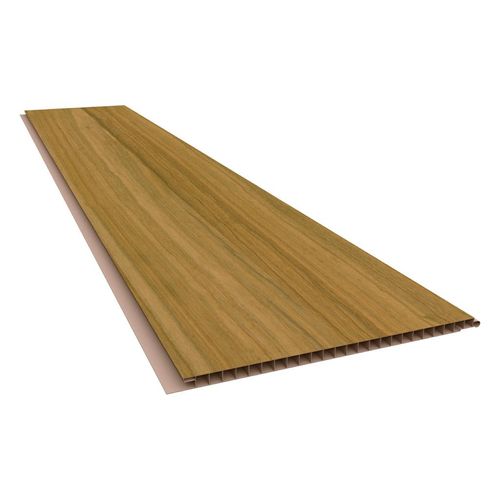 Revestimento Revid Plasbil Perfil Madeira Sintra Bez 2 Fosco 6 Metros 10x250mm
