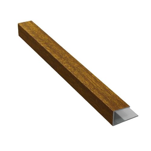 Perfil J PVC Macheto Externo G10 Angelin 3 Metros